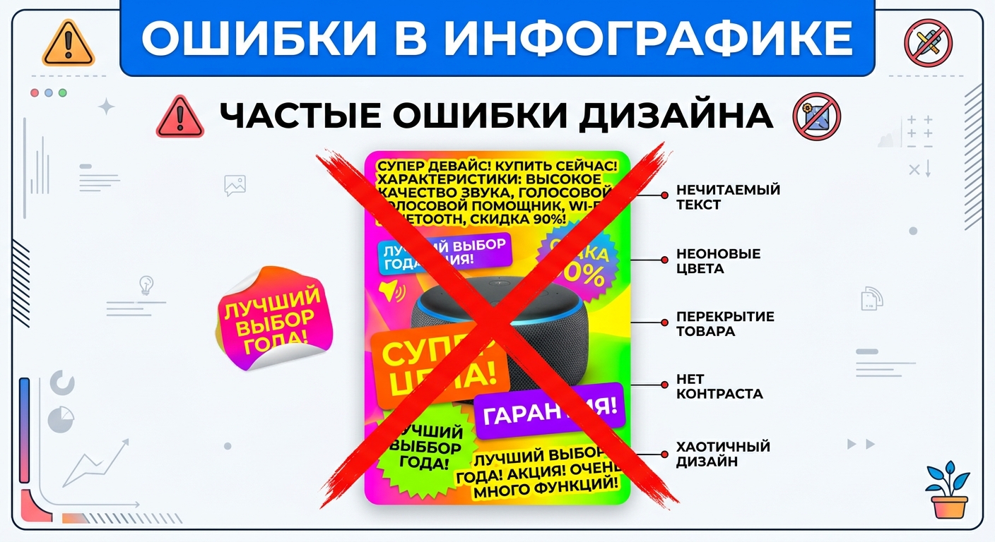Частые ошибки в дизайне карточки на Яндекс.Маркете